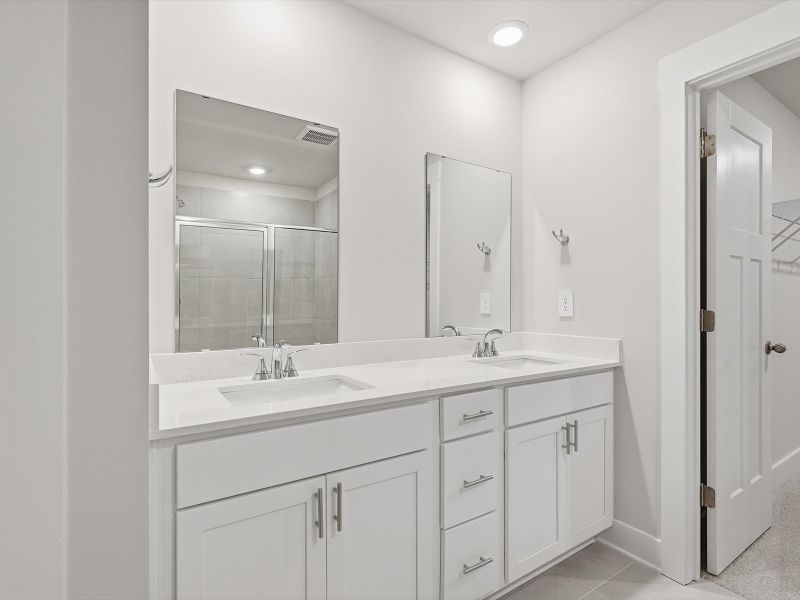 Furnished interior view inside a new home in Ashby Woods, Boiling Springs (Image 7).