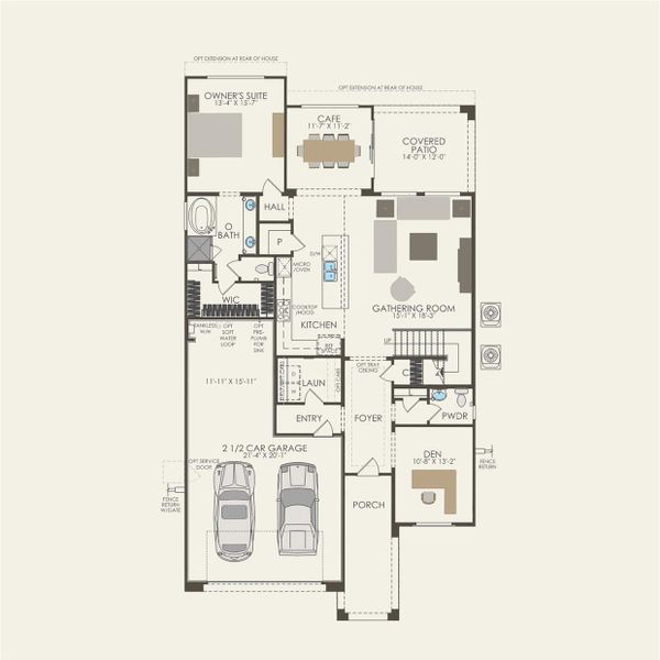 2D floor plan layout of this home in Foothills at Northpointe, Peoria, AZ (Image 4). 2D floor plan layout of this home in Foothills at Northpointe, Peoria, AZ (Image 4).