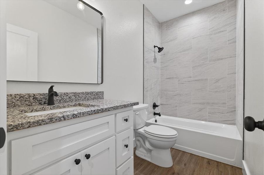 Furnished interior view inside a new home in , Whitesboro (Image 8).