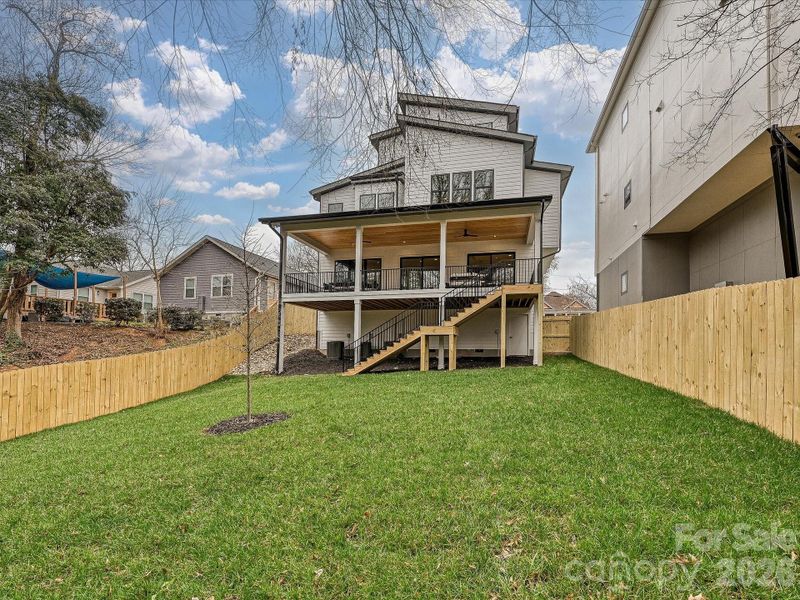 Exterior details and patio area of a home in , Charlotte (Image 28).