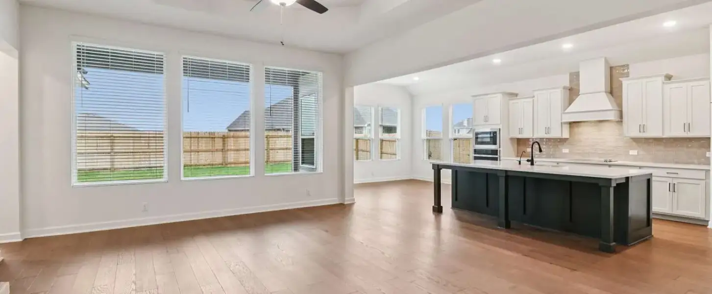Representative furnished interior of a home built from the San Saba by Ashton Woods in Saddlebrook Ranch, Schertz (Image 3).