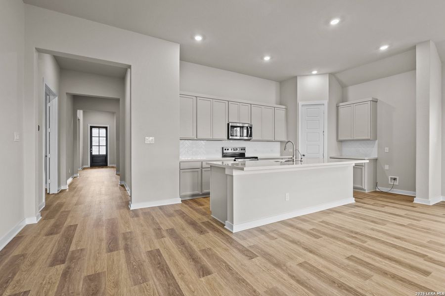 Furnished interior view inside a new home in Megan's Landing, Castroville (Image 9).