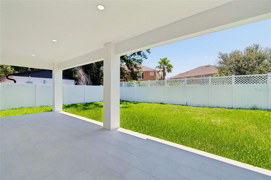 Exterior details and patio area of a home in , Tampa (Image 33). Exterior details and patio area of a home in , Tampa (Image 33).