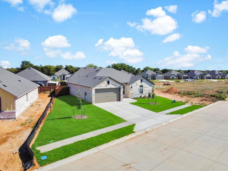 Exterior details and patio area of a home in , Springtown (Image 26). Exterior details and patio area of a home in , Springtown (Image 26).