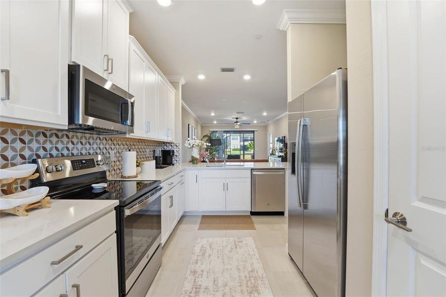 Furnished interior view inside a new home in , Port Charlotte (Image 5).