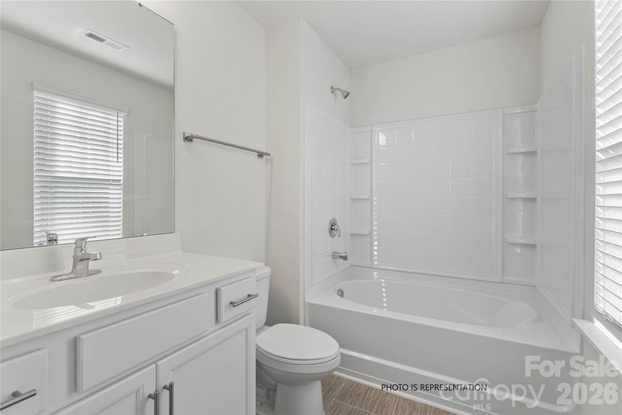 Furnished interior view inside a new home in Autumn Brook, Stanley (Image 4).