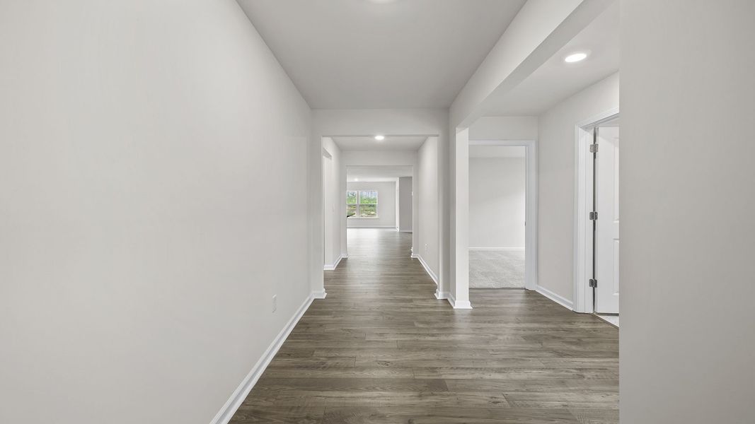 Spacious, unfurnished interior of a new home in Harrier Point, Woodruff (Image 9). Spacious, unfurnished interior of a new home in Harrier Point, Woodruff (Image 9).