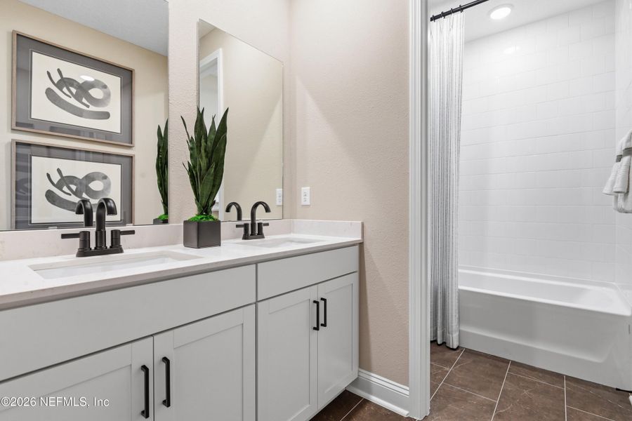 Furnished interior view inside a new home in Elm Ridge, St. Augustine (Image 13).