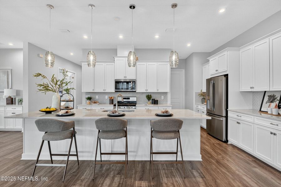 Furnished interior view inside a new home in , St. Johns (Image 7). Furnished interior view inside a new home in , St. Johns (Image 7).
