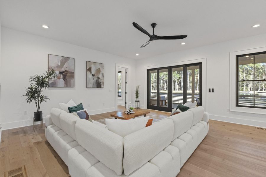 Furnished interior view inside a new home in , Johns Island (Image 43).