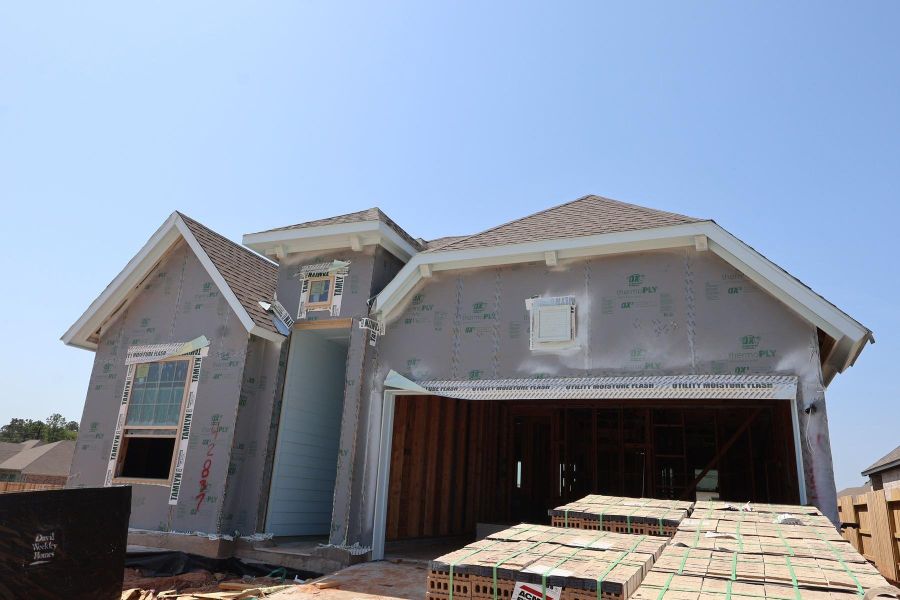 In-progress construction of a new home in Escondido - Terrace Collection, Magnolia, TX (Image 9). In-progress construction of a new home in Escondido - Terrace Collection, Magnolia, TX (Image 9).