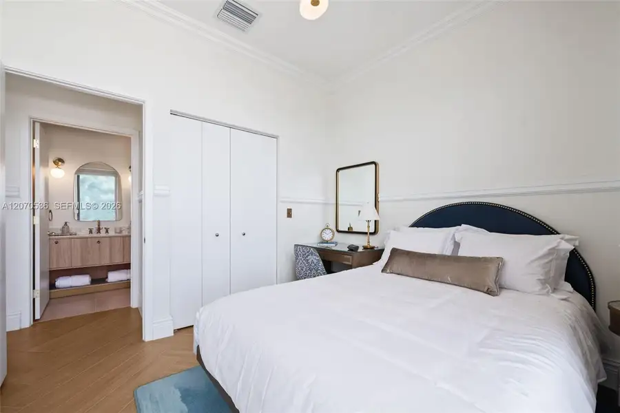 Furnished interior view inside a new home in , Miami (Image 4).