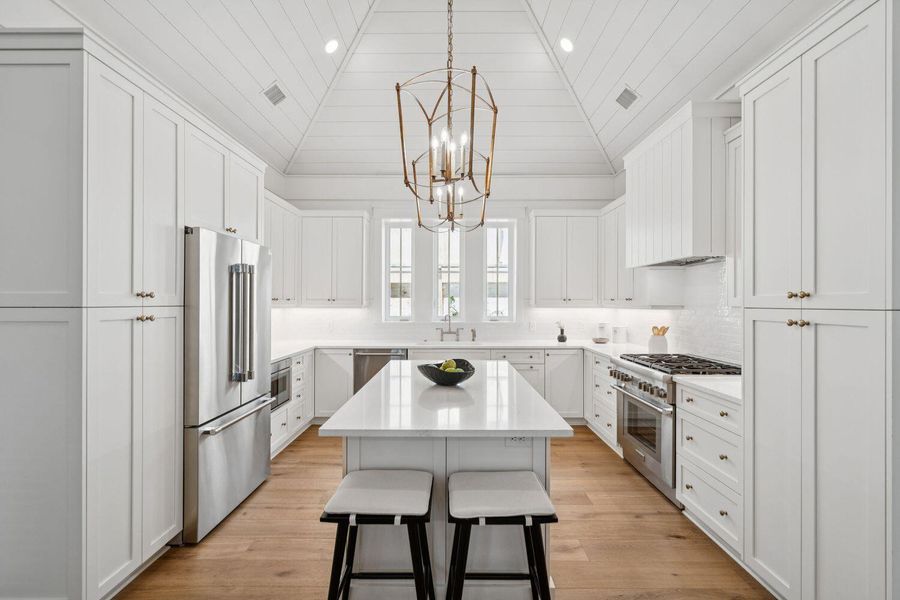 Furnished interior view inside a new home in , Johns Island (Image 17).