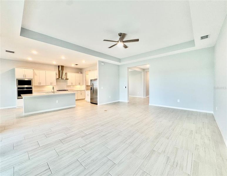 Spacious, unfurnished interior of a new home in Calusa Country Club, Lakewood Ranch (Image 14). Spacious, unfurnished interior of a new home in Calusa Country Club, Lakewood Ranch (Image 14).