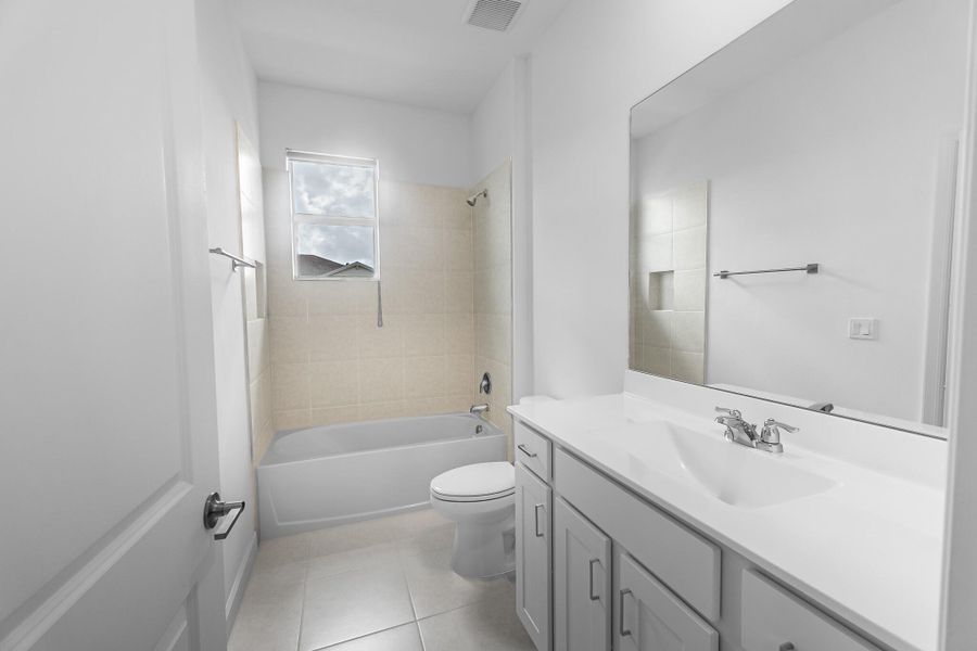 Furnished interior view inside a new home in , Port St. Lucie (Image 8).