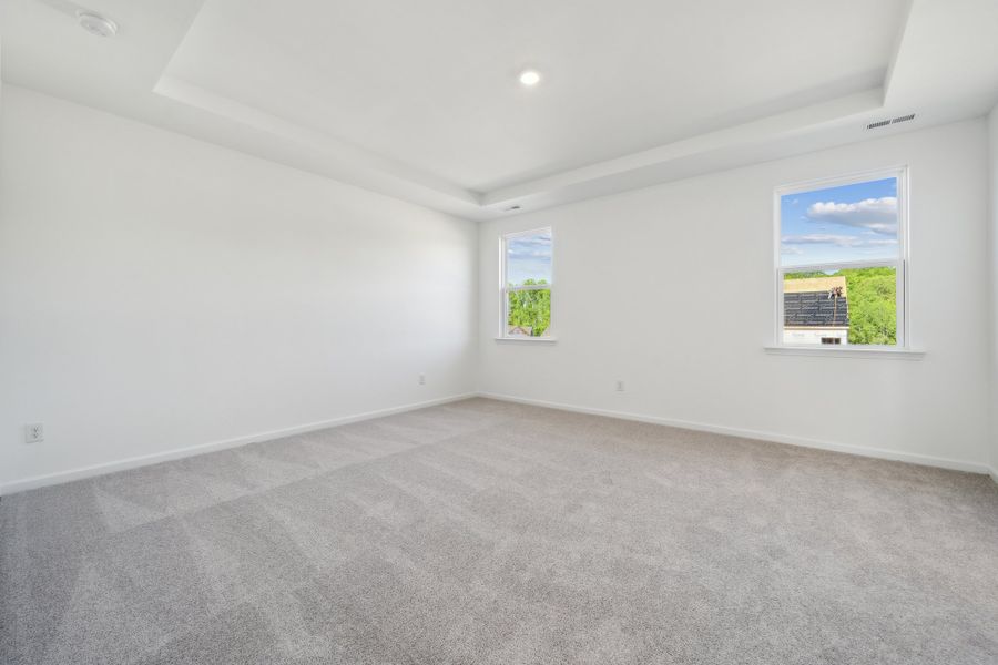 Representative unfurnished interior of a home built from the Madison Premier by Taylor Morrison in Stafford at Langtree, Mooresville (Image 7).