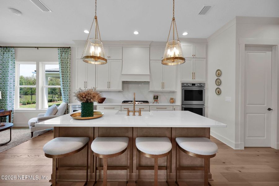 Furnished interior view inside a new home in Mariposa at EverRange 40' Series, Jacksonville (Image 32).