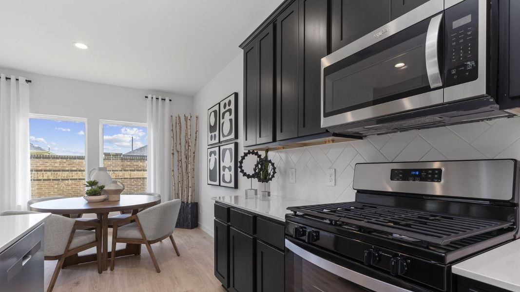 Furnished interior view inside a new home in Tamarron, Fulshear (Image 21).