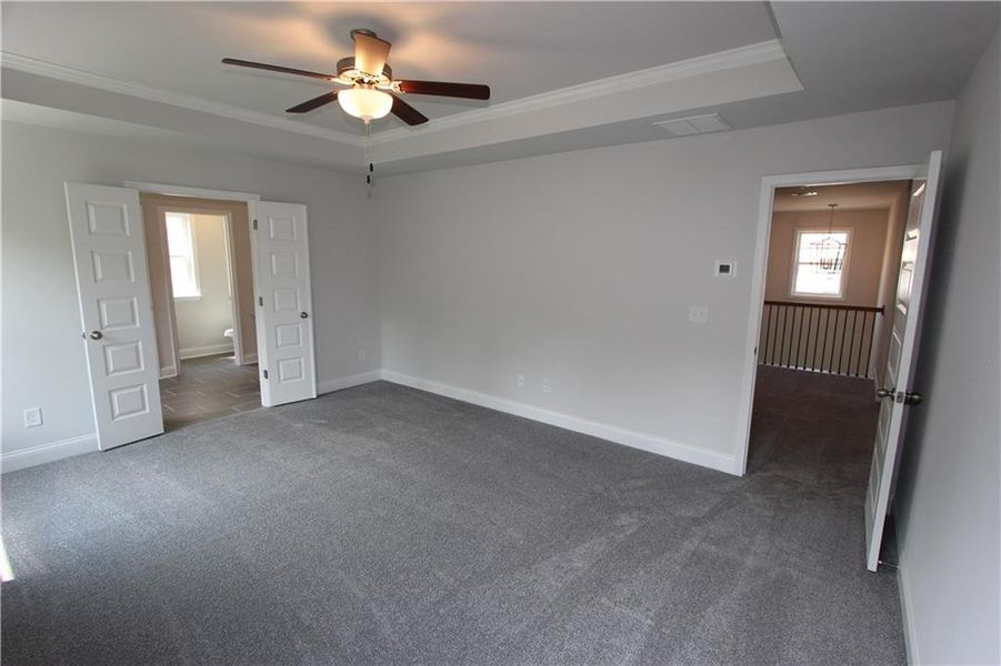 Spacious, unfurnished interior of a new home in Clark Farms, Flowery Branch (Image 20).