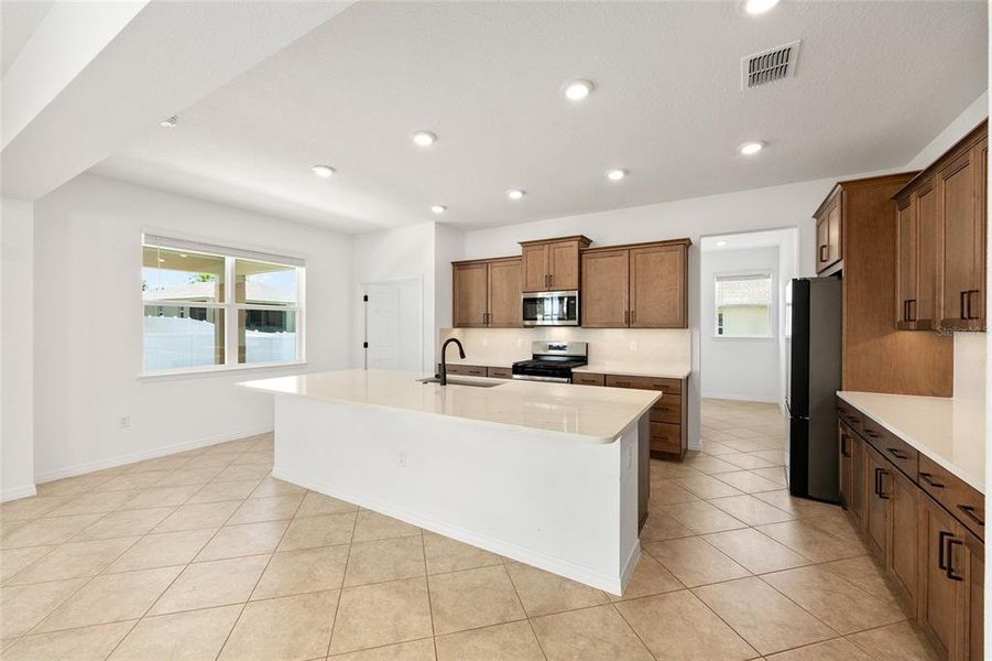 Furnished interior view inside a new home in Calesa Township, Ocala (Image 9). Furnished interior view inside a new home in Calesa Township, Ocala (Image 9).