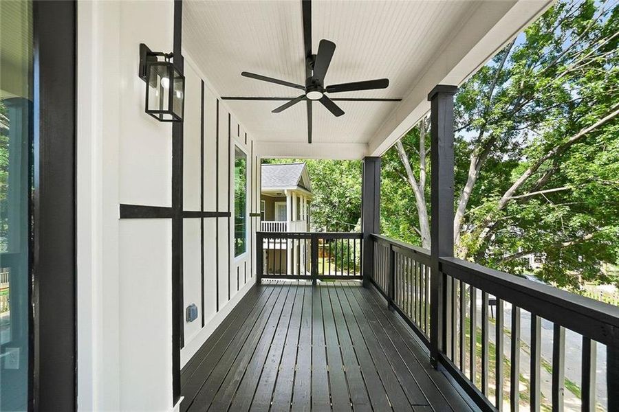 Exterior details and patio area of a home in , Atlanta (Image 17). Exterior details and patio area of a home in , Atlanta (Image 17).