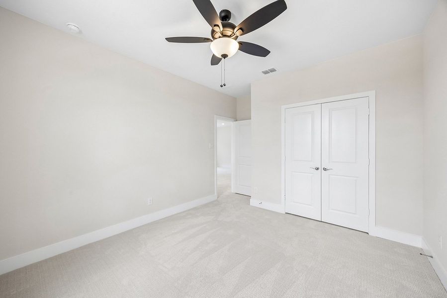 Representative unfurnished interior of a home built from the Mirella by Landon Homes in Fields - East Village, Frisco (Image 30). Representative unfurnished interior of a home built from the Mirella by Landon Homes in Fields - East Village, Frisco (Image 30).