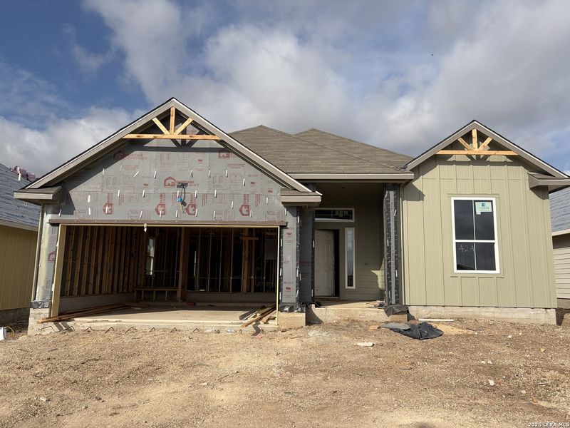 In-progress construction of a new home in Arroyo Ranch, Seguin, TX (Image 7). In-progress construction of a new home in Arroyo Ranch, Seguin, TX (Image 7).