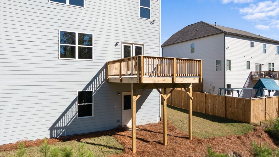 Representative exterior details of a home built from the Hayden by D.R. Horton in Thompson Ridge, Dallas (Image 2).