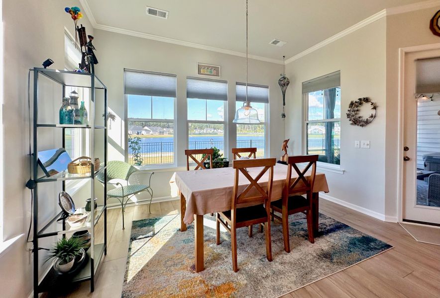 Furnished interior view inside a new home in , Summerville (Image 6). Furnished interior view inside a new home in , Summerville (Image 6).