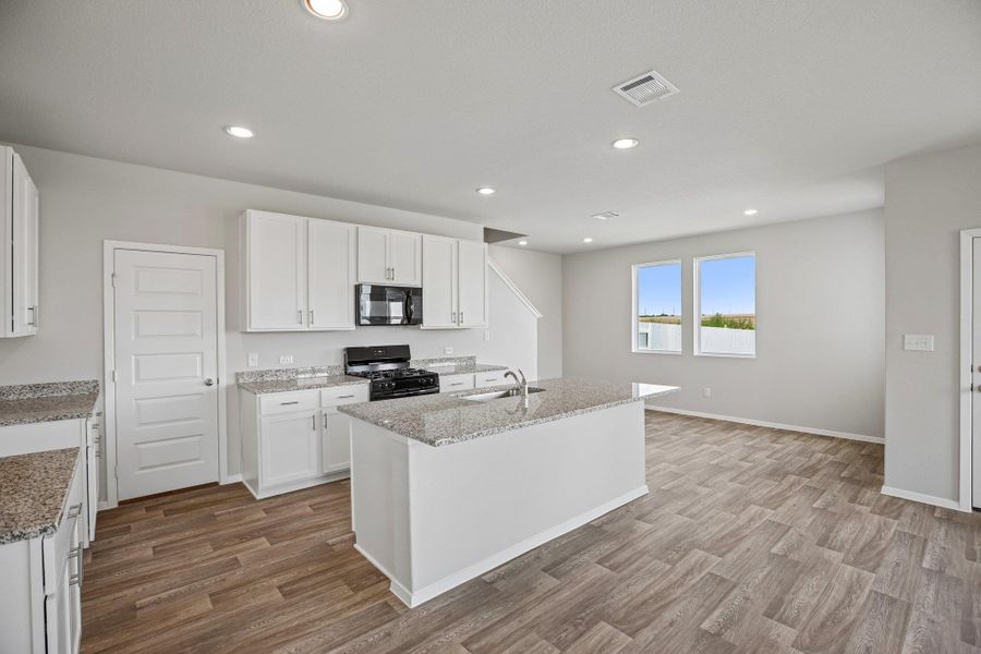 Furnished interior view inside a new home in Harvest Ridge, Elgin (Image 9).