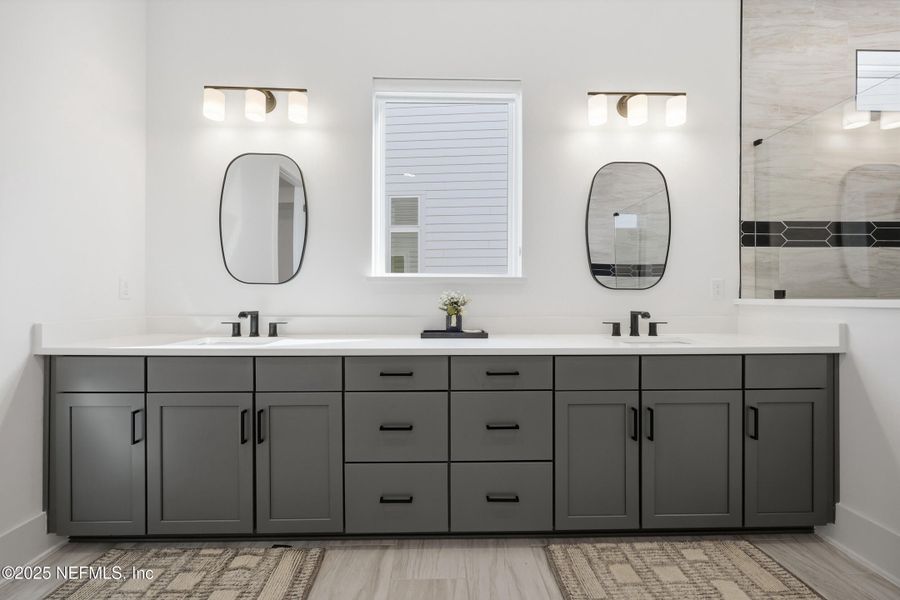 Furnished interior view inside a new home in , Jacksonville (Image 31).