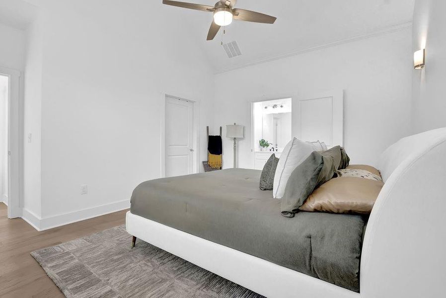 Furnished interior view inside a new home in , Lawrenceville (Image 6).