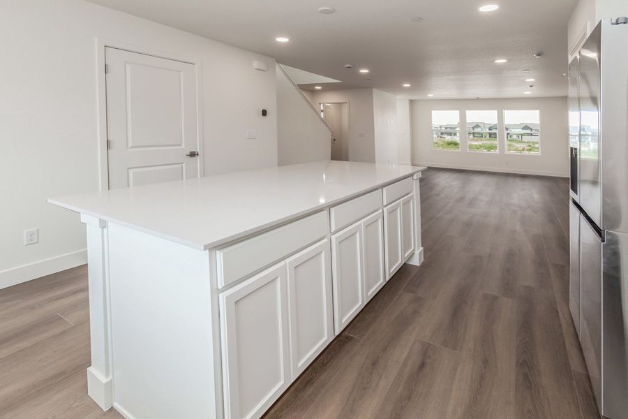 Furnished interior view inside a new home in Bloom, Fort Collins (Image 12). Furnished interior view inside a new home in Bloom, Fort Collins (Image 12).
