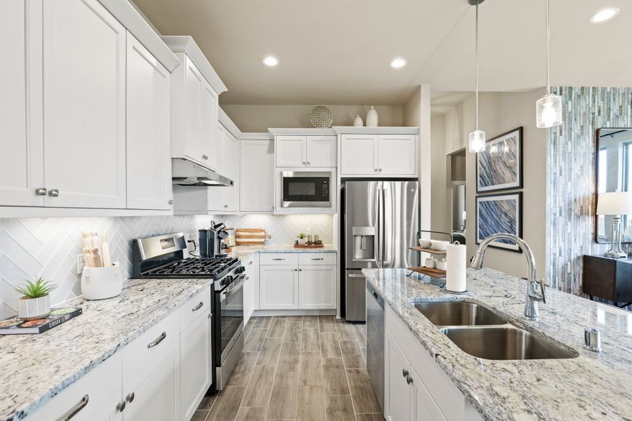 Furnished interior view inside a new home in Wildrye, Waller (Image 17).