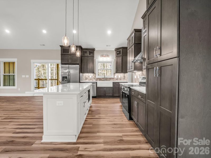 Furnished interior view inside a new home in , Morganton (Image 4).