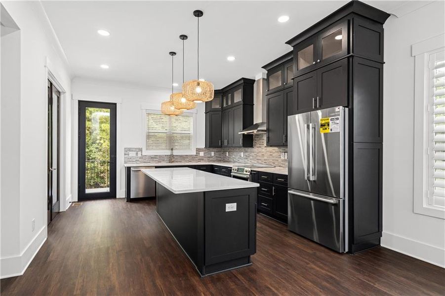 Furnished interior view inside a new home in , Stockbridge (Image 10).