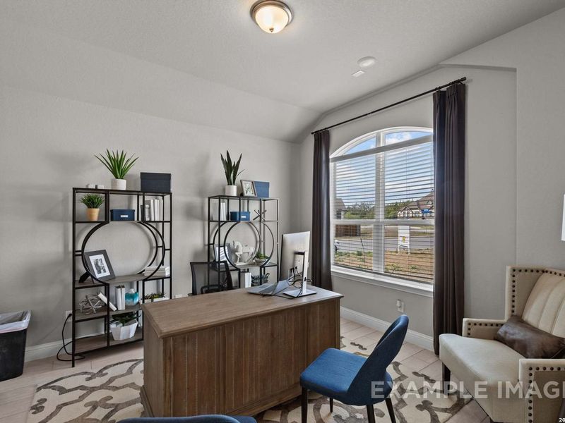 Furnished interior view inside a new home in The Reserve at Potranco Oaks, Castroville (Image 7).