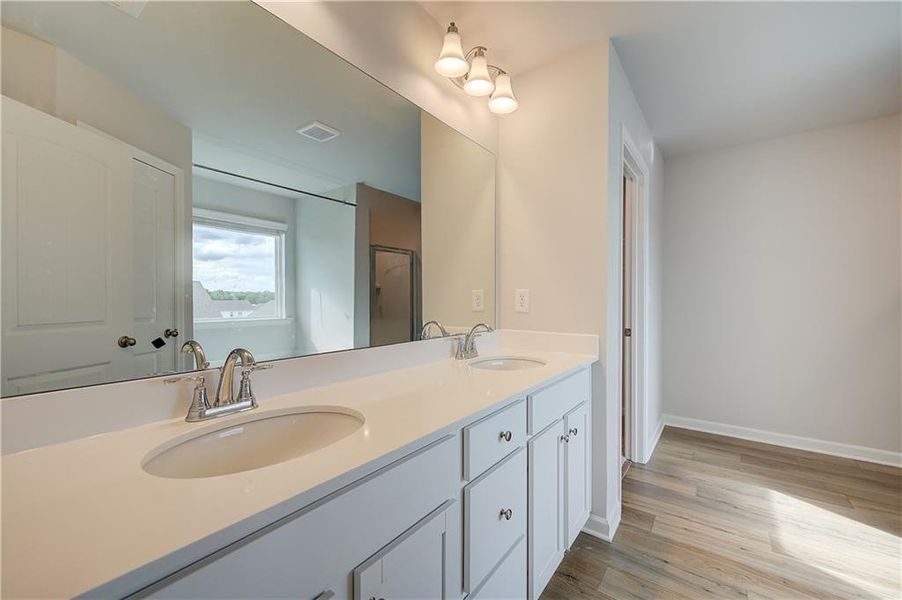 Furnished interior view inside a new home in Chapel Hill, Newnan (Image 5). Furnished interior view inside a new home in Chapel Hill, Newnan (Image 5).