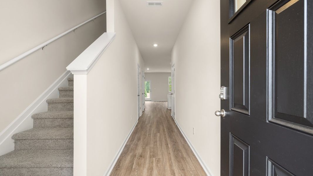 Spacious, unfurnished interior of a new home in The Gables at Agricultural Village, Perry (Image 12). Spacious, unfurnished interior of a new home in The Gables at Agricultural Village, Perry (Image 12).