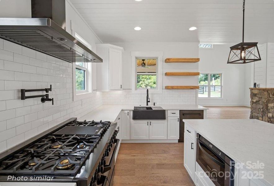 Furnished interior view inside a new home in , Mills River (Image 14). Furnished interior view inside a new home in , Mills River (Image 14).