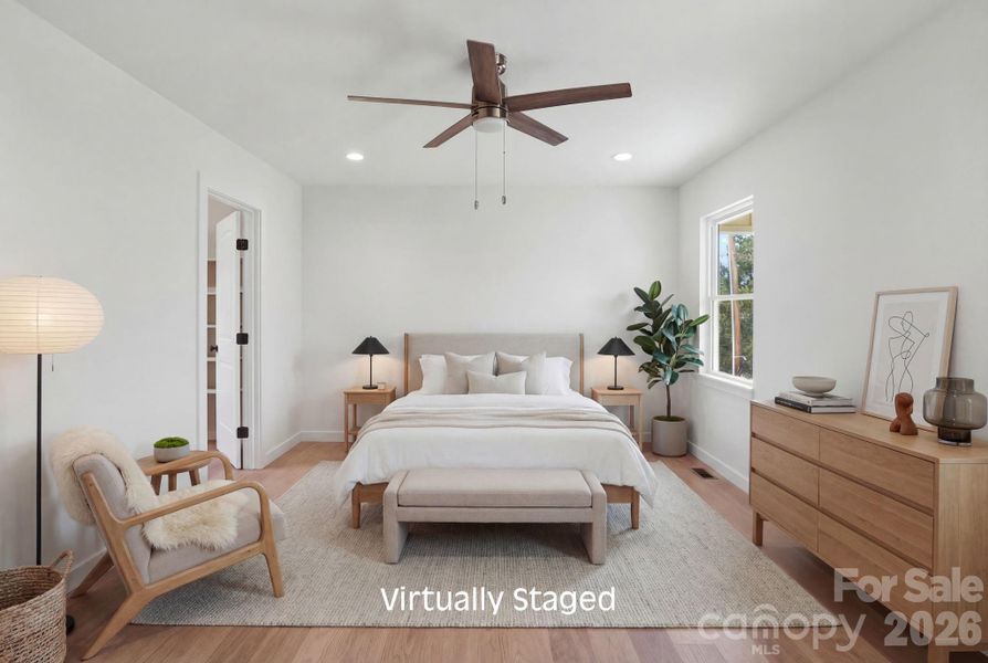 Furnished interior view inside a new home in , Newton (Image 7).