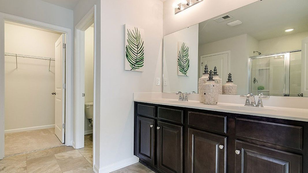 Representative furnished interior of a home built from the Aisle by D.R. Horton in Cobblestone Village, Savannah (Image 15).