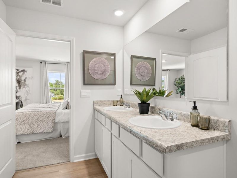 Furnished interior view inside a new home in Oakleigh Glen, Dallas (Image 18).