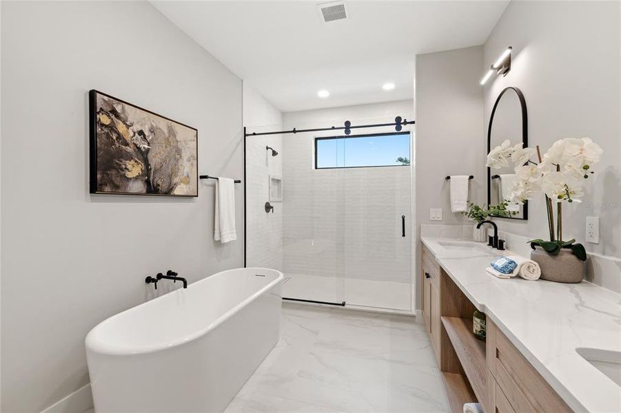 Furnished interior view inside a new home in College Park, Orlando (Image 50). Furnished interior view inside a new home in College Park, Orlando (Image 50).