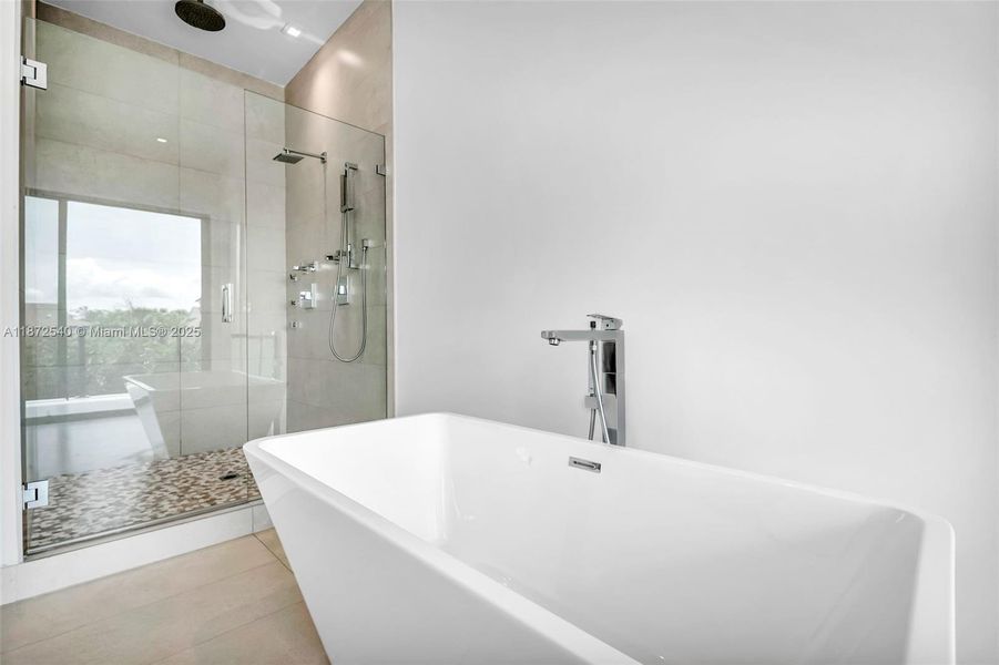 Furnished interior view inside a new home in , Weston (Image 8).