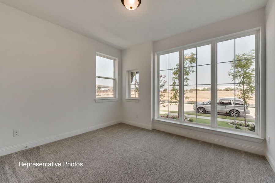 Representative unfurnished interior of a home built from the Grand Tour by Grand Homes in Providence Cove, McKinney (Image 15).