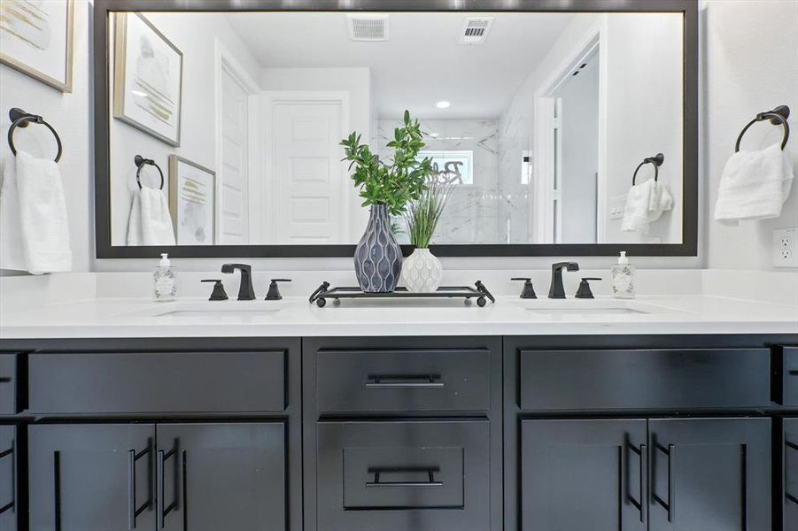 Furnished interior view inside a new home in , Lewisville (Image 14). Furnished interior view inside a new home in , Lewisville (Image 14).