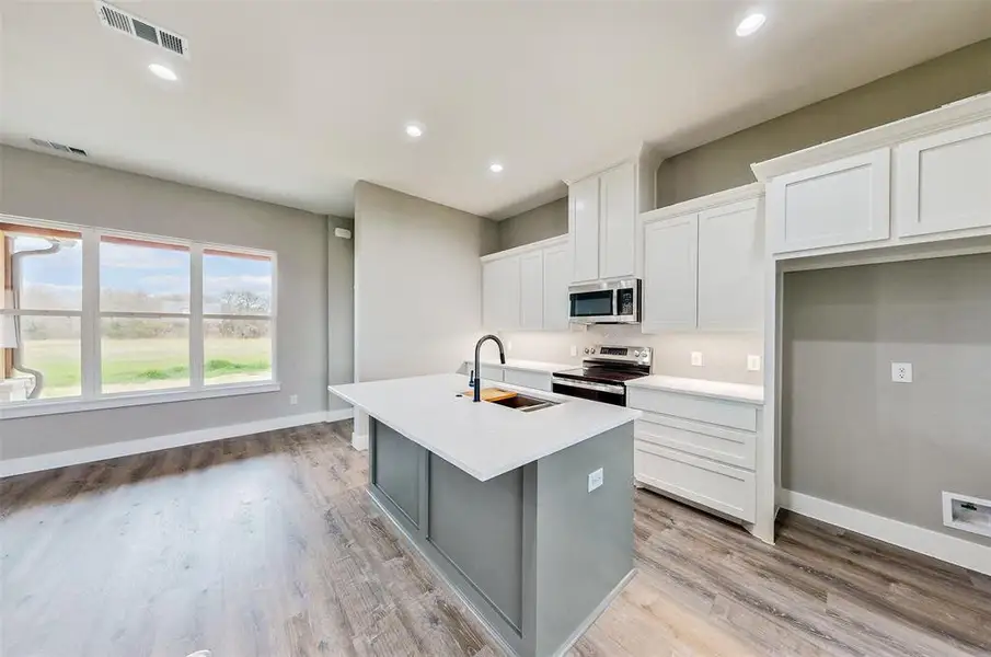 Furnished interior view inside a new home in , Wills Point (Image 5).