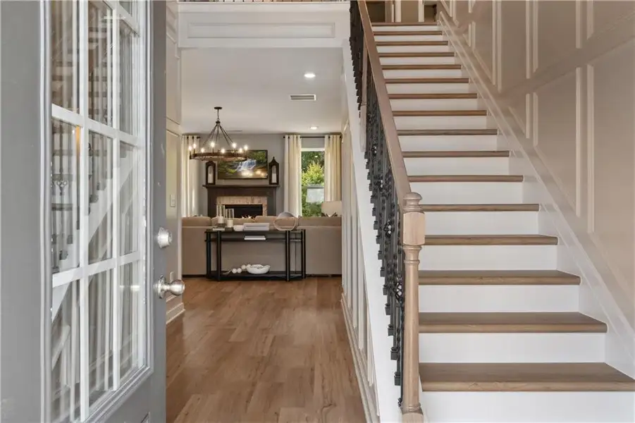 Furnished interior view inside a new home in Westwind Estates, Hampton (Image 12).