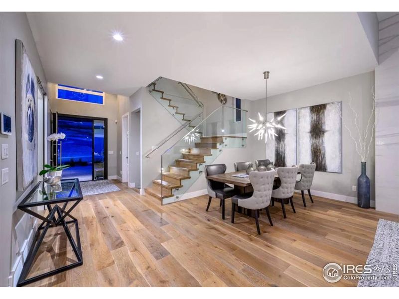 Front Entry and Stair (Concept only, plan and picture from House Designers, home not built) Front Entry and Stair (Concept only, plan and picture from House Designers, home not built)